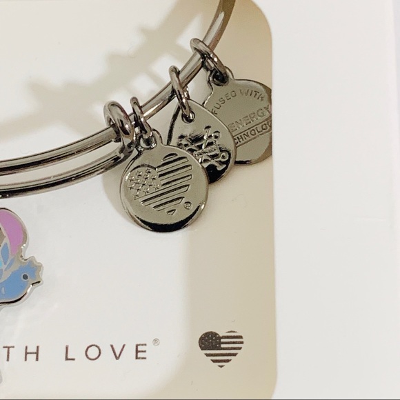 Alex and Ani Stitch Bangle - Picture 4 of 4